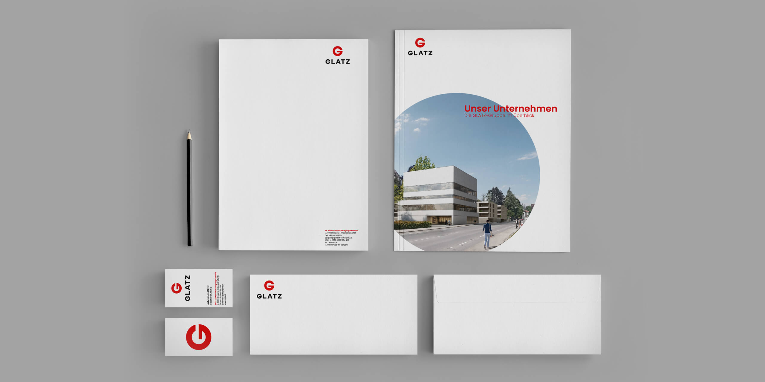 Referenz GLATZ Corporate Design - Baschnegger Ammann & Partner