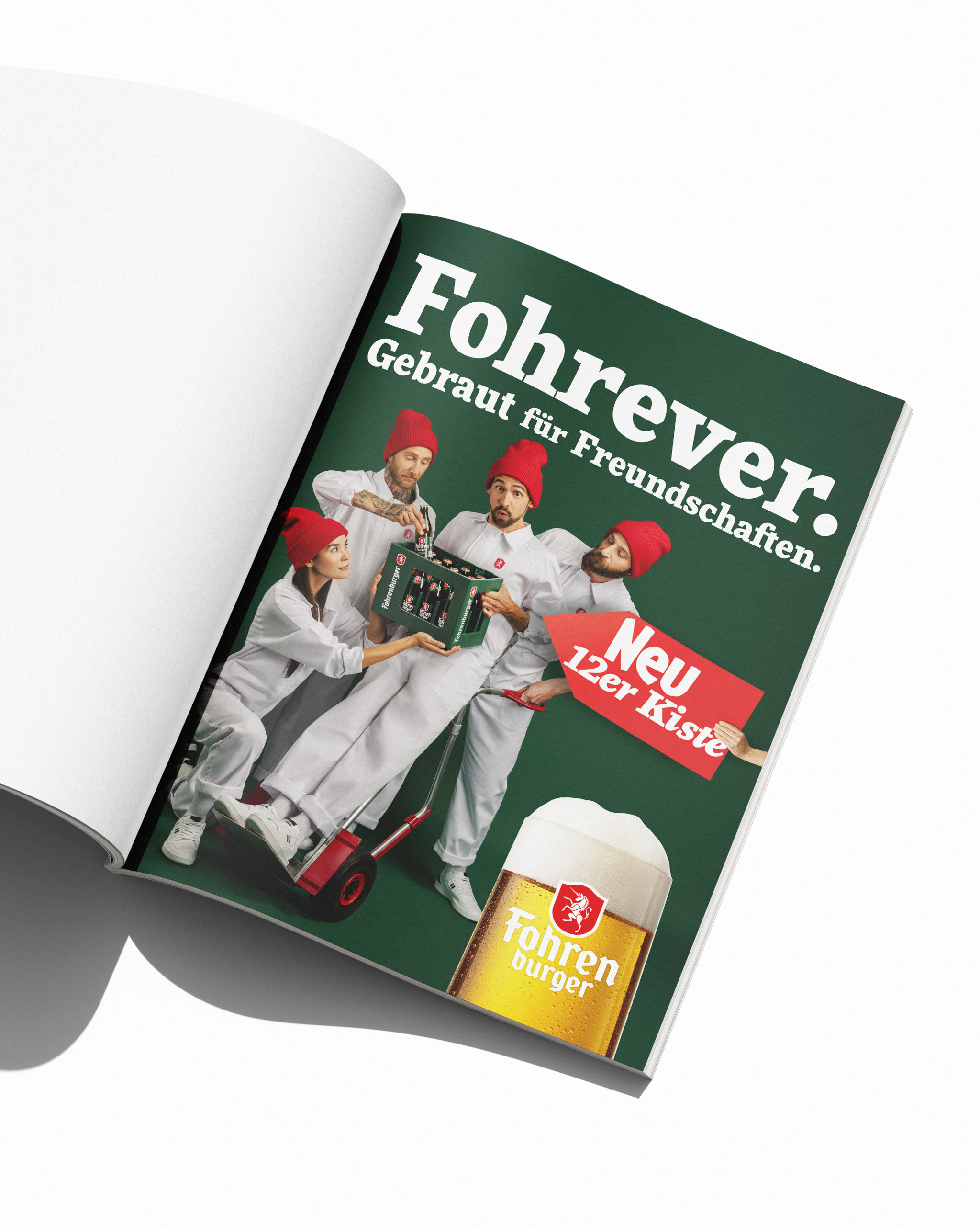 Referenz Fohrenburger Rebranding - Baschnegger Ammann & Partner