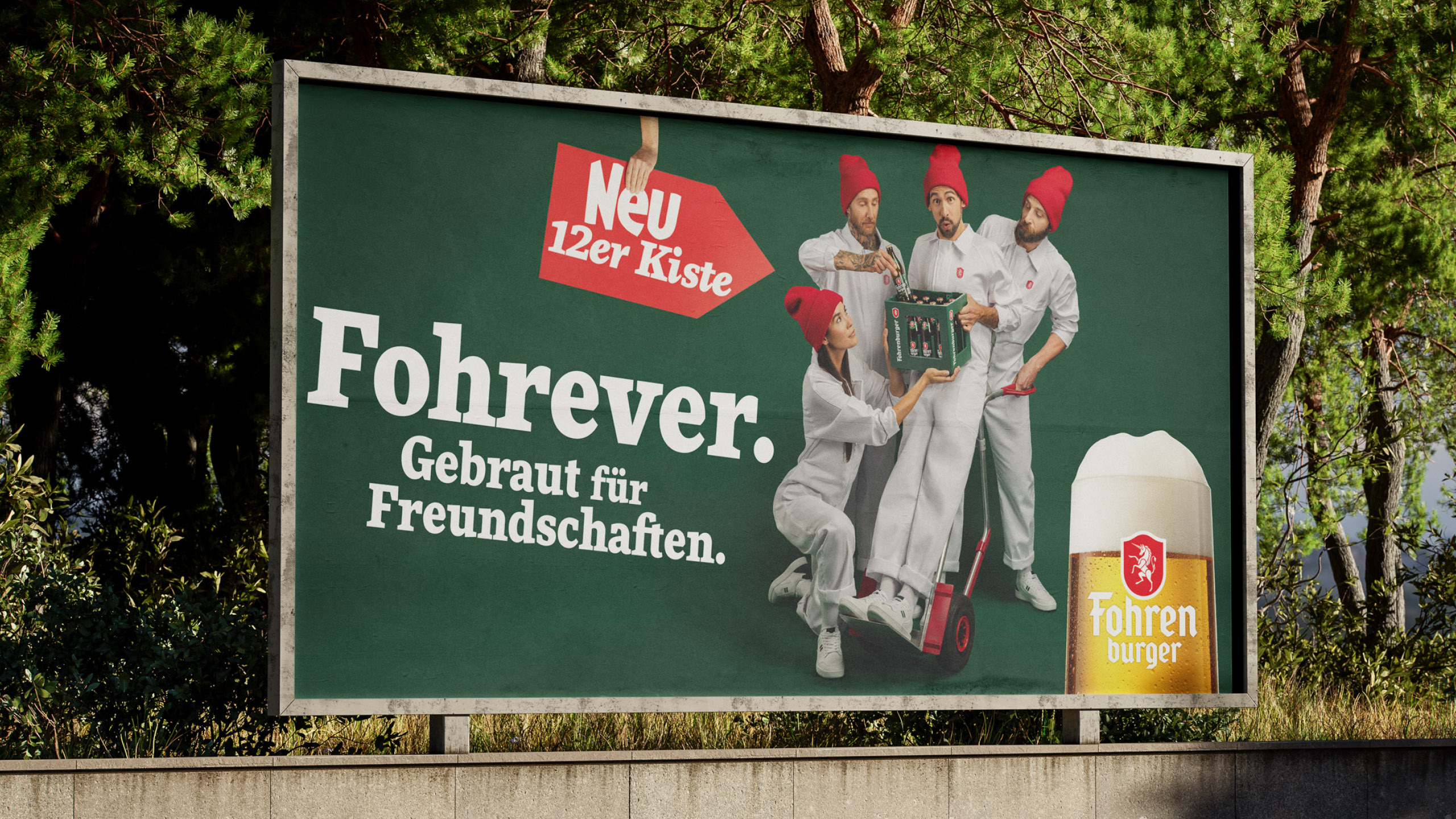 Referenz Fohrenburger Kampagne "Fohrever" - Baschnegger Ammann & Partner