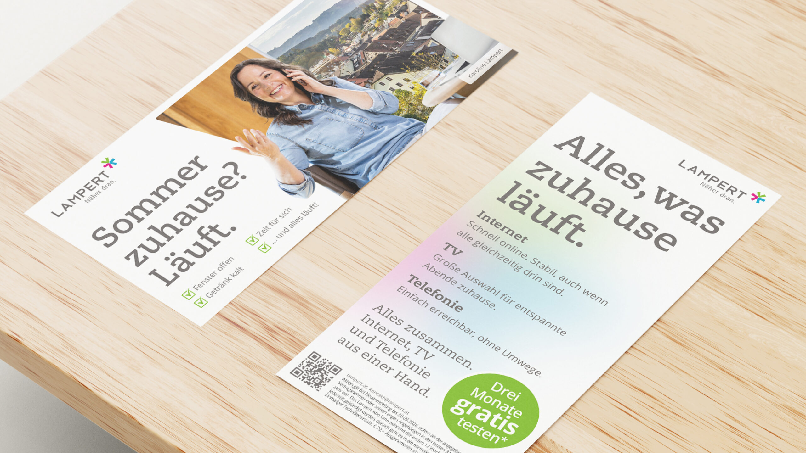 Referenz Kabel-TV Lampert Sommerkampagne - Baschnegger Ammann & Partner