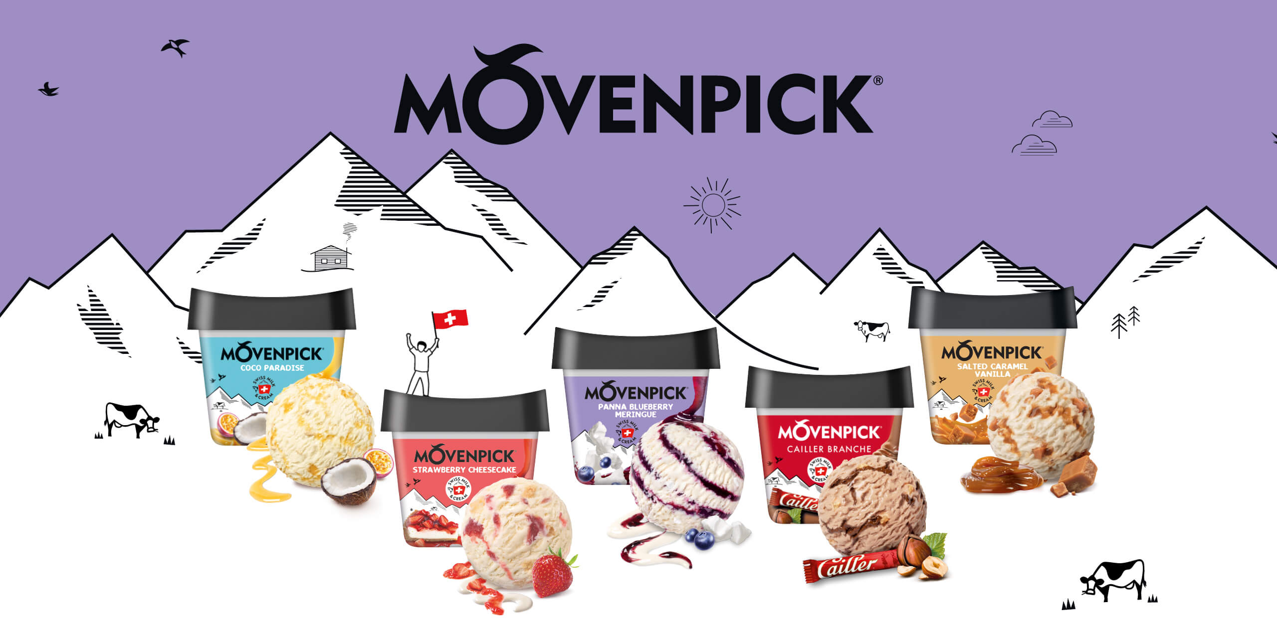 Mövenpick Sensations Sorten